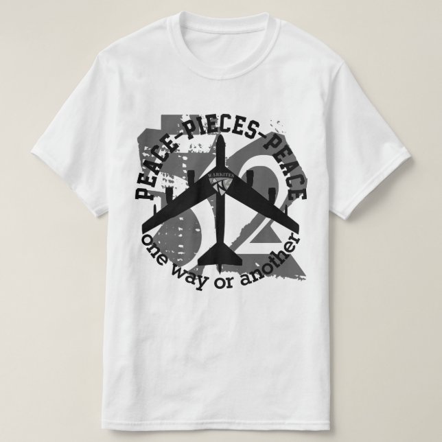Warkites B-52 Peace T - Shirt (Design vorne)