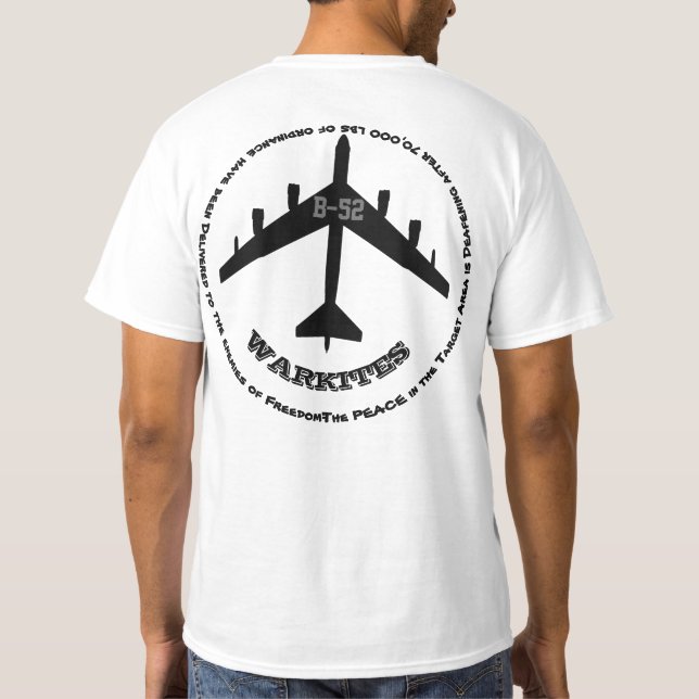 Warkites B-52 Ziel-Bereich T-Shirt (Rückseite)