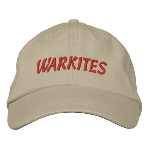 Warkites-bestickter Hut