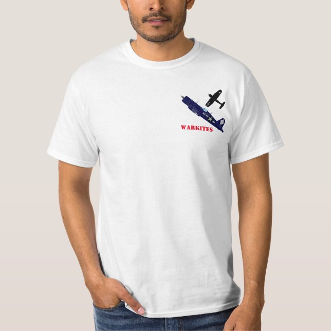 Warkites F4u Corsair USS Franklin 45 T - Shirt (Vorderseite)