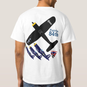 Warkites F4u Korsair Fight'in 84. T - Shirt-2 T-Shirt