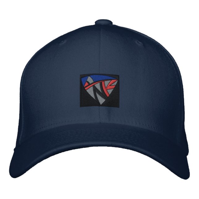 Warkites Hat Front-Back Bestickte Baseballkappe (Vorderseite)