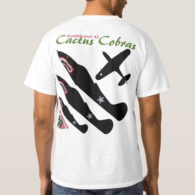 Warkites P-400 Kaktus-Kobren T-Shirt (Rückseite)