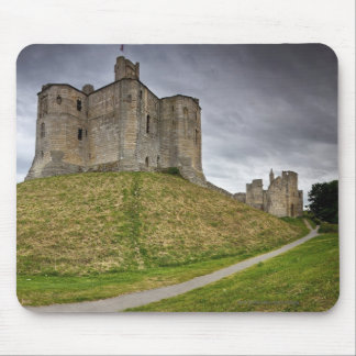 Warkworth Schloss in Northumberland, England Mousepad