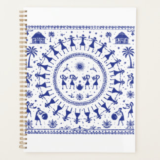 Warli-Kunst Indische Stammesillustration Planer