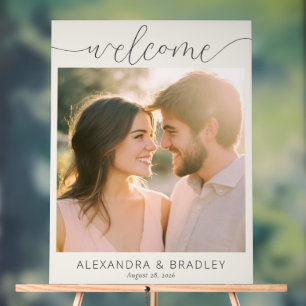 Warm Beige Romantische Foto Acrylschild