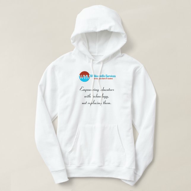 "Warm Bleibe, Bleibe: Männergedecktes Sweatshirt (Design vorne)