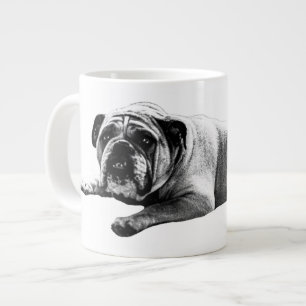Warm Bulldog Morning Jumbo-Tasse