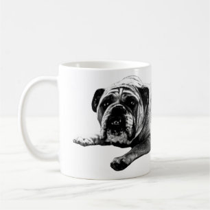 Warm Bulldog Morning Kaffeetasse