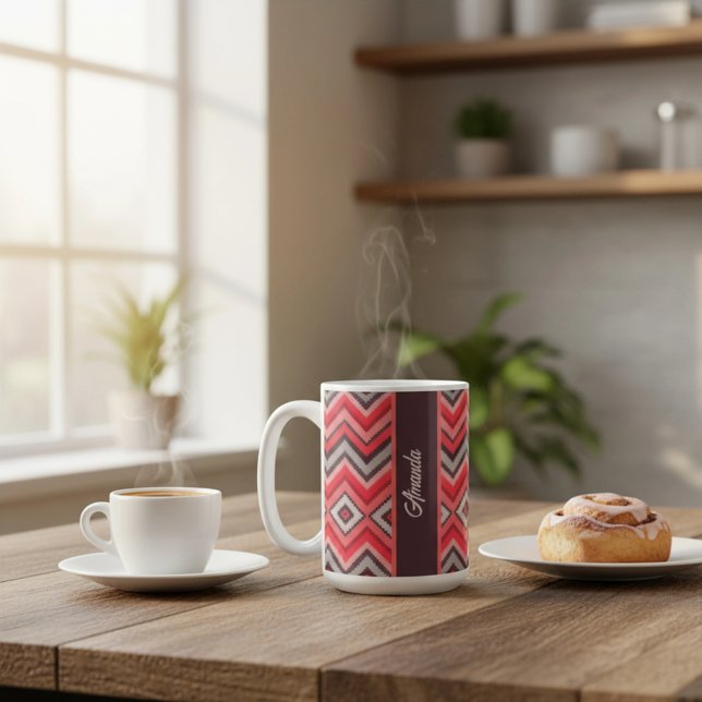 Warm Chevron Kaffeetasse (Von Creator hochgeladen)