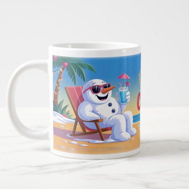 Warm Christmas Dream Jumbo-Tasse (Links)
