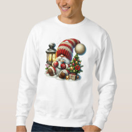 Warm Christmas Gnome Men's Sweatshirt