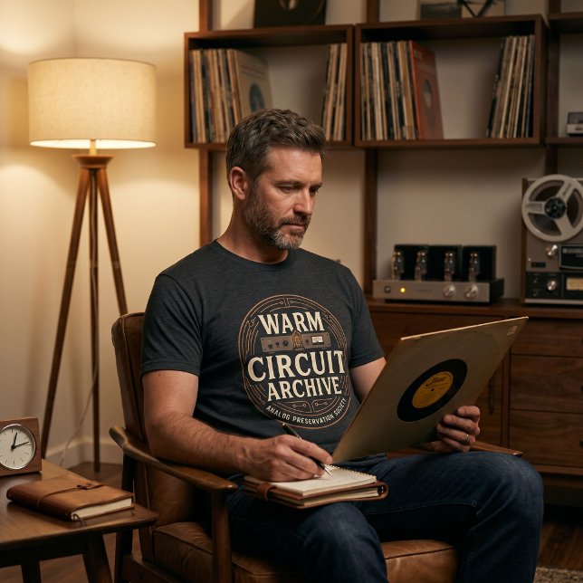 Warm Circuit Archiv Basic Tee (Von Creator hochgeladen)