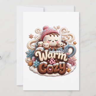 Warm & Cozy Hot Cocoa Karte