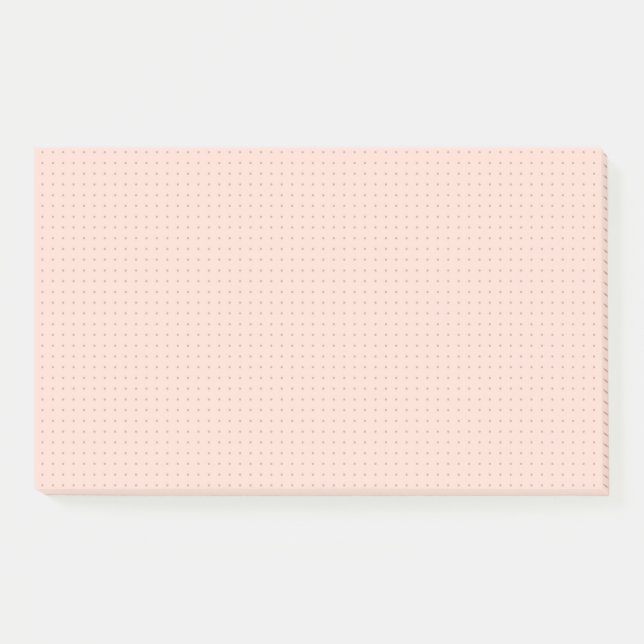Warm-Dot-Grid-Post-It-Notes Post-it Klebezettel (Vorderseite)