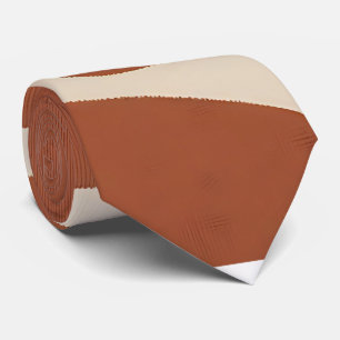 Warm Earth Tone Boho Neck Tie Krawatte
