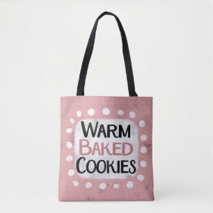 Warm gebackene Cookies Tote Bag