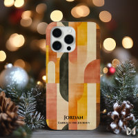 Warm glänzende Abstrakte Telefonzelle - Retro Eleg