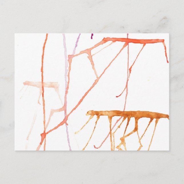 Warm Jelly Fish Postkarte (Vorderseite)