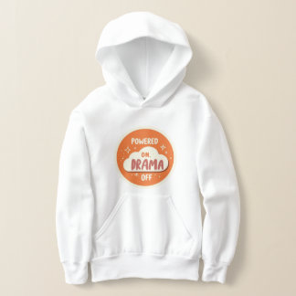 Warm oat and cloud white quotes AI art  Hoodie