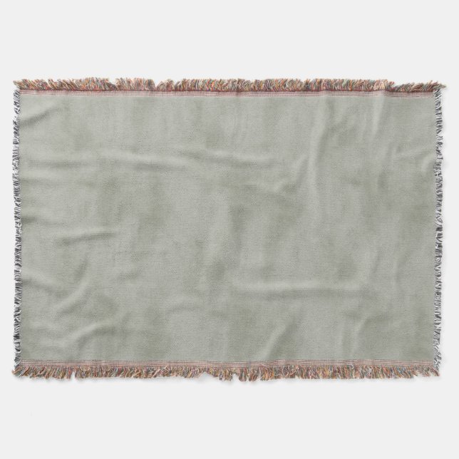 Warm Olive Green Christmas Decke (Vorderseite)