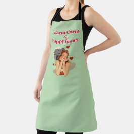 Warm Ovens Happy Hearts Schürze