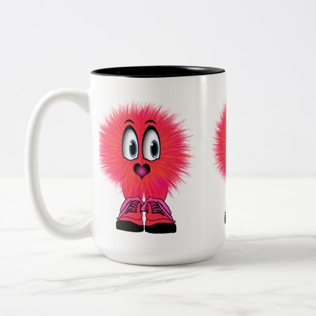 Warm schwindlig zweifarbige tasse (Links)