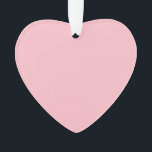 Warm Solid Pink Ornament<br><div class="desc">WARME UND VIBRANTE FARBE Eine tiefe Farbe,  die Power und Intimität vermittelt.</div>