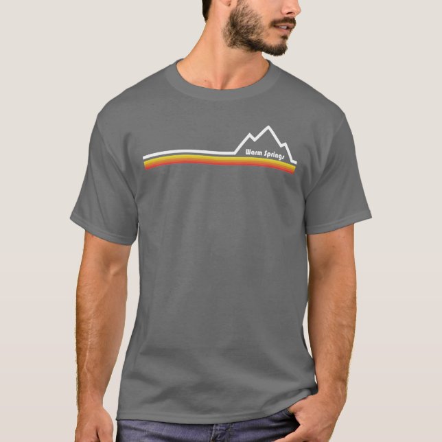 Warm Springs West Virginia T-Shirt (Vorderseite)