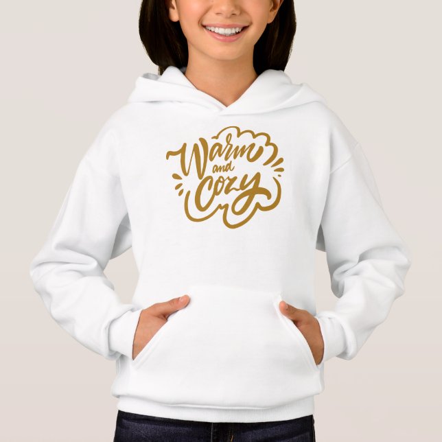 Warm und gemütlich hoodie (Vorderseite)