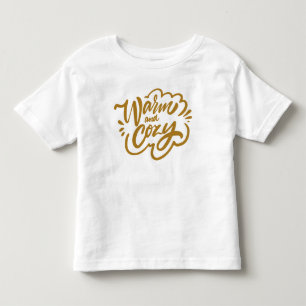 Warm und gemütlich kleinkind t-shirt