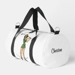 Warm Up zum Golfen Persönliche Lady Golfer Duffle Bag