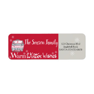 Warm Winter Wishes Christmas Sweater