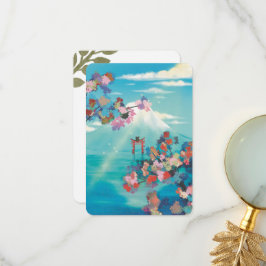 Warm Wishes Countryside Postcard Dankeskarte