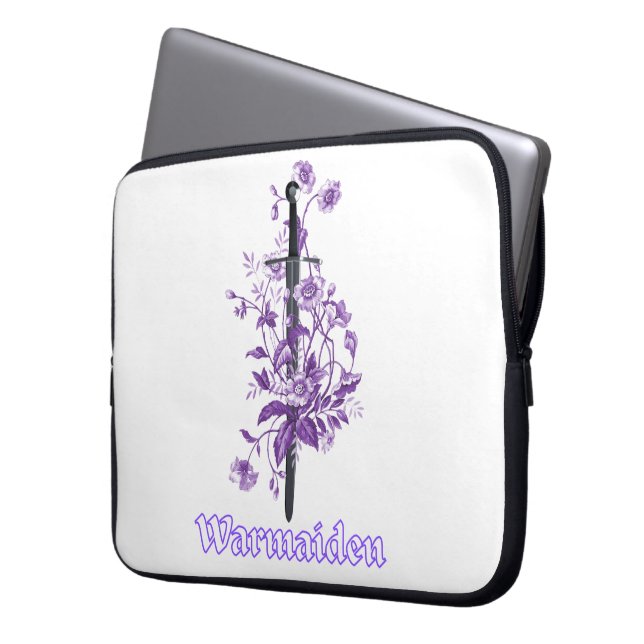 Warmaiden - Laptop-Sieb Laptopschutzhülle (Vorderseite Links)
