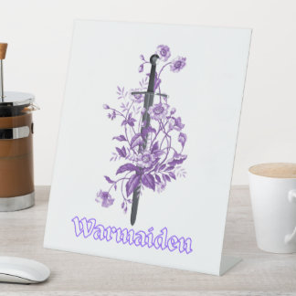Warmaiden - Schild "Pedestal"