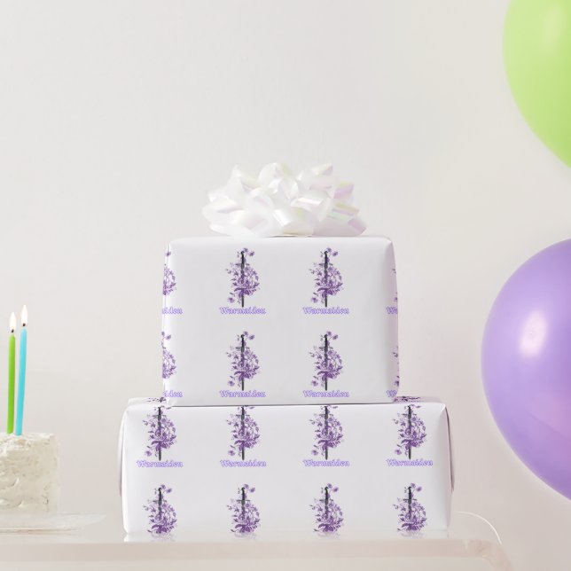 Warmaiden - Schleifpapier Geschenkpapier (Partygeschenke)