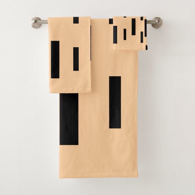Warme Aprikose  Badhandtuch Set (Insitu)