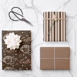 Warme Braten-Delight 3 Geschenkpapier Set