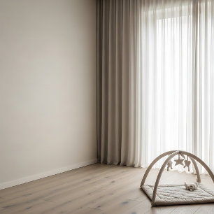 Warme cremefarbene Baby-Tapete Ruhige Kinderzimmer Tapete