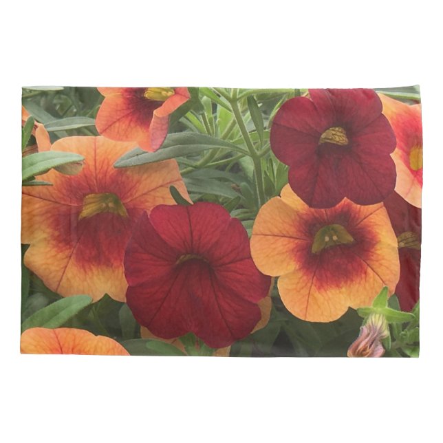 Wärme der Sonnenblume Kissenbezug (Rückseite)