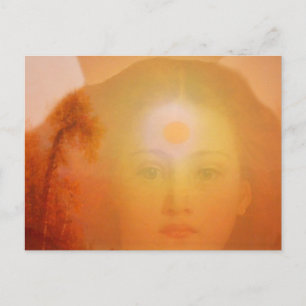 Wärme eines Engels Postkarte