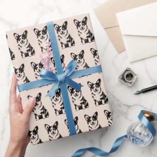 Warme Errötung Corgi Liebhaber Haustier Eltern Ges Geschenkpapier