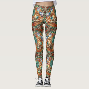 Warme Farben Moderne Leggings von Joya Eve