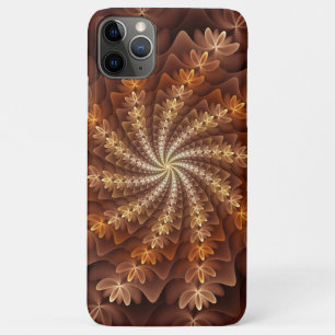 Warme Farben, trendige moderne Fraktal Art Muster Case-Mate iPhone Hülle
