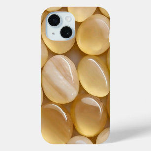 Warme gelbe Bernstein-Kristalle Ästhetik-Handyhüll Case-Mate iPhone Hülle