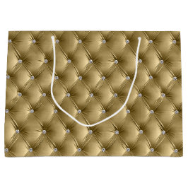 Warme Gold Chic Imitate Velvet Große Geschenktüte