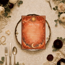 Warme Himmelhochzeit von Sonne und Mond