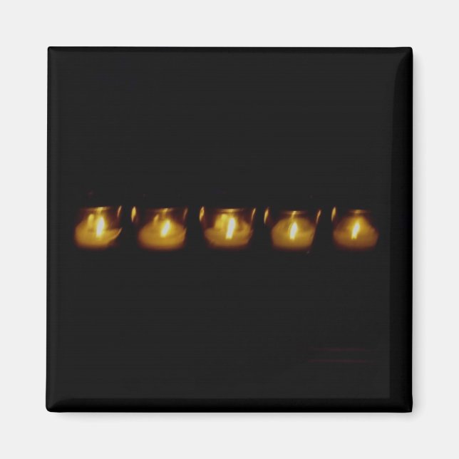 Wärme im Dunkeln Magnet (Vorne)