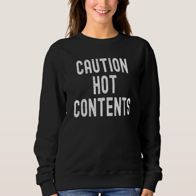 Warme Inhalte Sweatshirt (Vorderseite)
